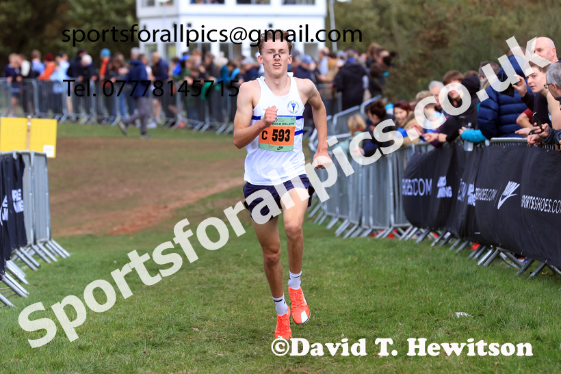 Mens Under-17s 2025 National Cross Country Relays, Berry Hill Park, Mansfield. Photo: David T. Hewitson/Sports for All Pics